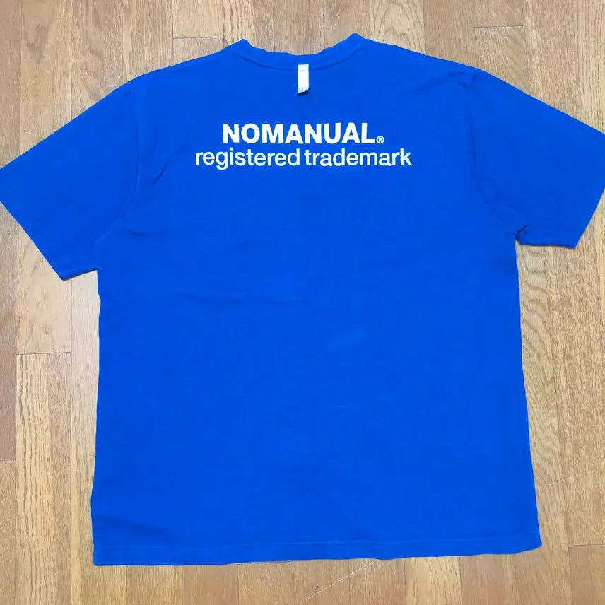 [SOLD OUT] [L] 노매뉴얼 헤비웨이트 백로고 티셔츠