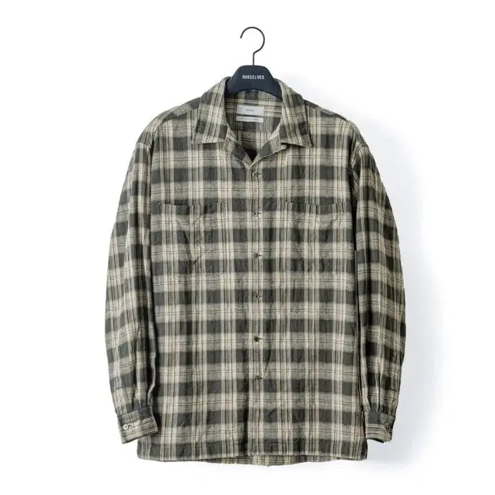 [SOLD OUT] 아워셀브스 체크셔츠