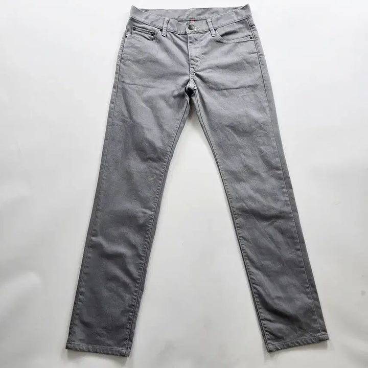 [BUNJANG] Uniqlo Slim Fit Gray Denim Jeans / 유니클로 청바지 스판 슬림 그레이 사이즈30 R5251