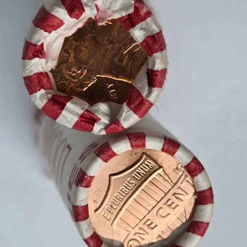 [BUNJANG] Lincoln 1 Cent 2024 Uncirculated Penny Roll / 링컨 1센트 2024년도 미사용 2종 롤 페니