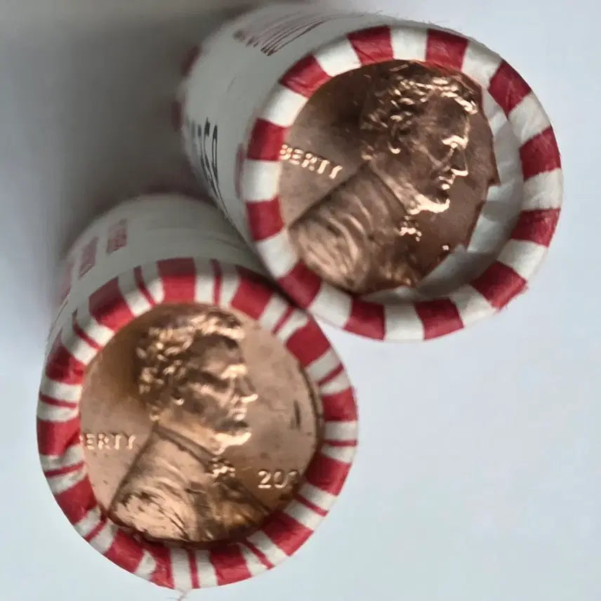 [SOLD OUT] 링컨 1센트 2025년도 미사용 2종 롤 페니