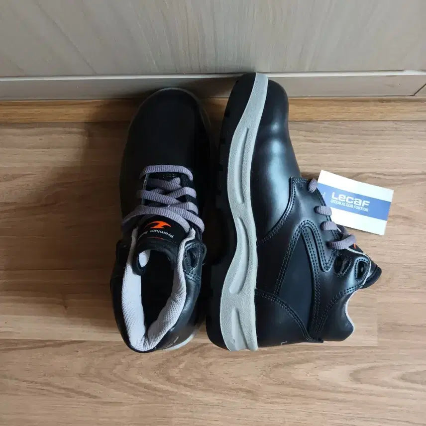 [BUNJANG] LeCAF Leather Safety Shoes / 천연가죽 신발