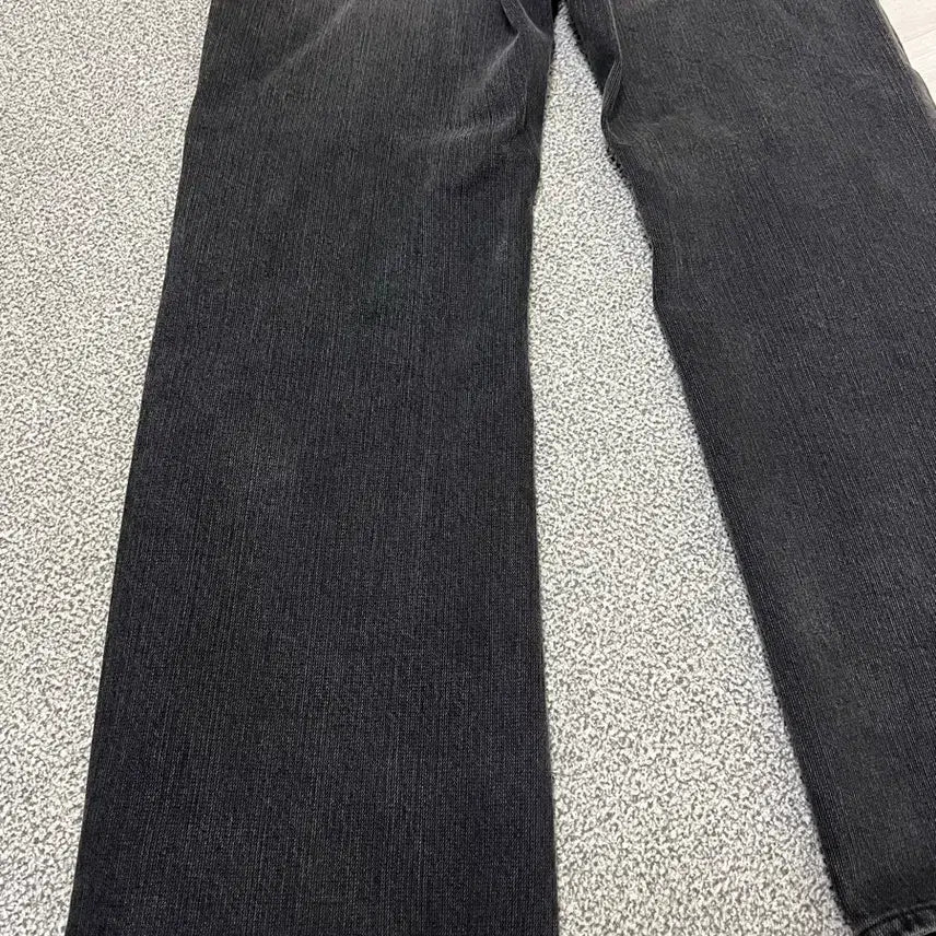 [BUNJANG] VALLIE True Wide Denim Pants - Rail Black / 벨리에 트루 와이드 데님 팬츠 - 레일 블랙 W28/L32