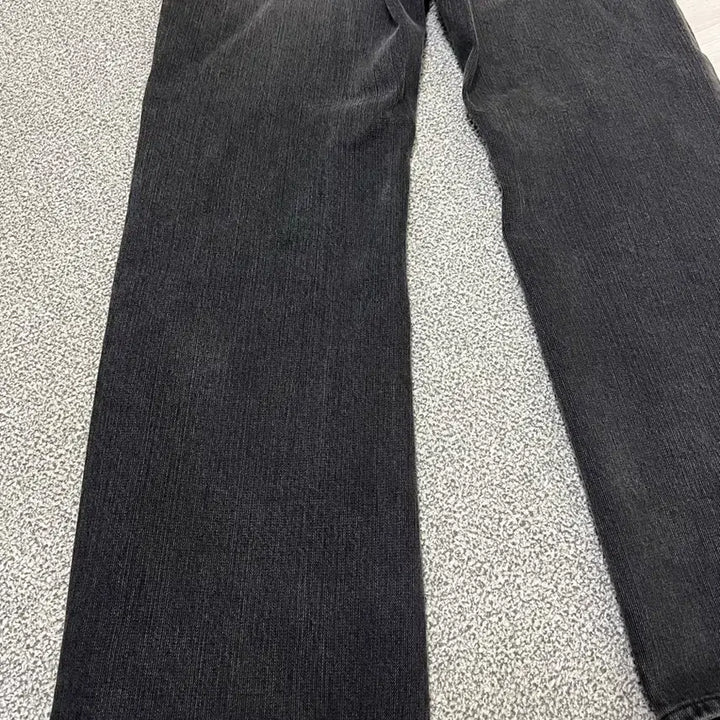 [BUNJANG] VALLIE True Wide Denim Pants - Rail Black / 벨리에 트루 와이드 데님 팬츠 - 레일 블랙 W28/L32