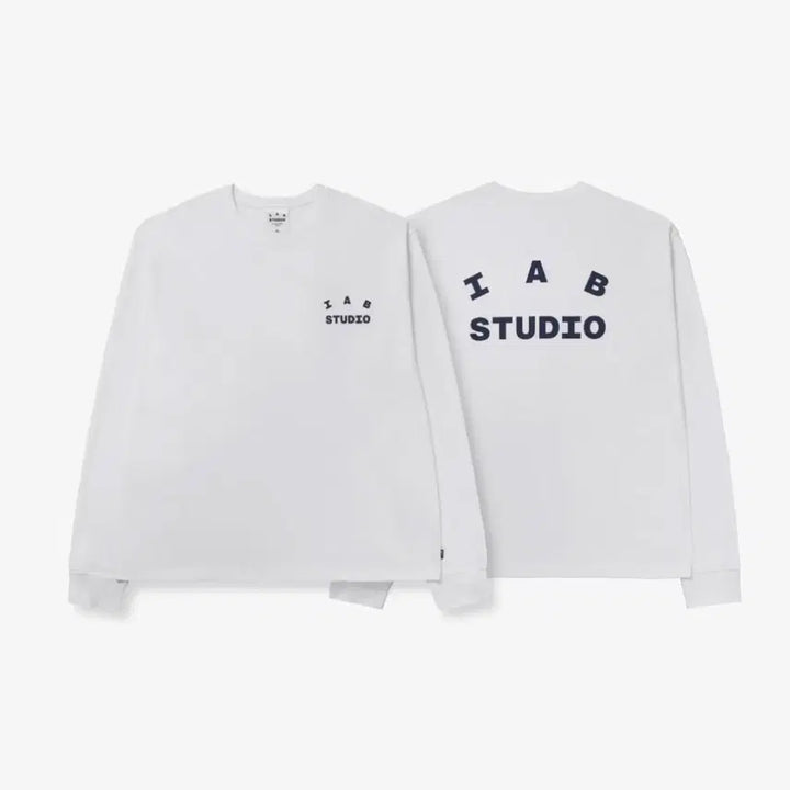 [BUNJANG] IAB Studio White Long Sleeve T-Shirt XL / [XL]IAB Studio 흰색 긴팔 티셔츠