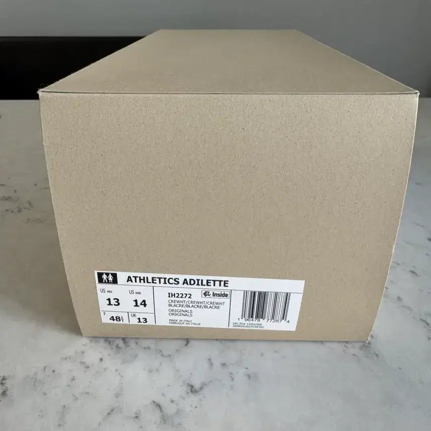 [SOLD OUT] (새제품) [US13] 아디다스 피어오브갓 애슬레틱 아딜렛 슬라이드