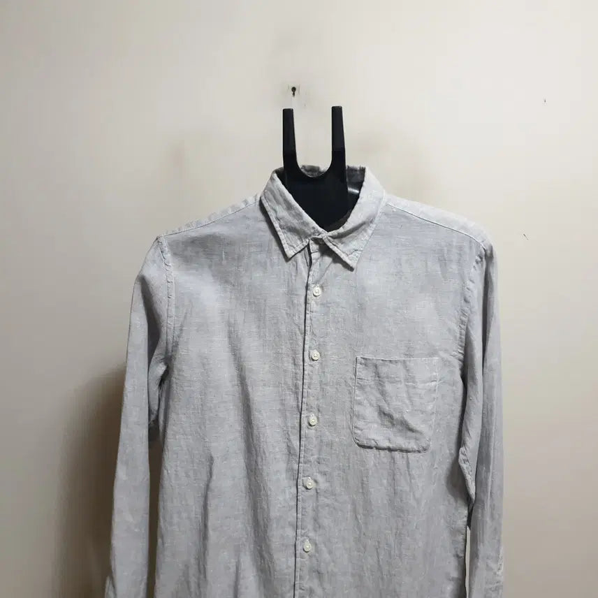 [BUNJANG] Uniqlo Linen Shirt (Size 100) / 유니클로 마 남방셔츠/100