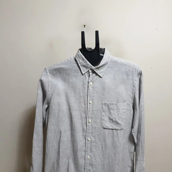 [BUNJANG] Uniqlo Linen Shirt (Size 100) / 유니클로 마 남방셔츠/100