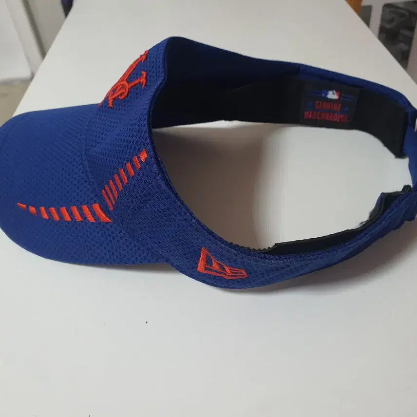 [BUNJANG] New Era New York Mets Blue Sun Cap / 뉴에라 뉴욕메츠  블루 썬캡