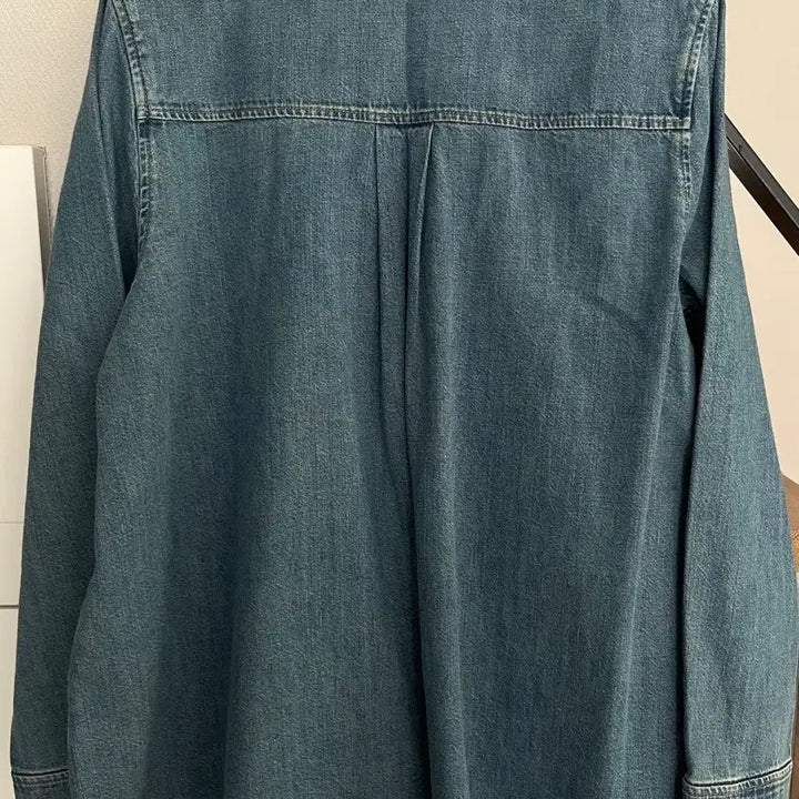 [BUNJANG] COS Denim Blouse / 코스(COS) 넥타이 데님 블라우스