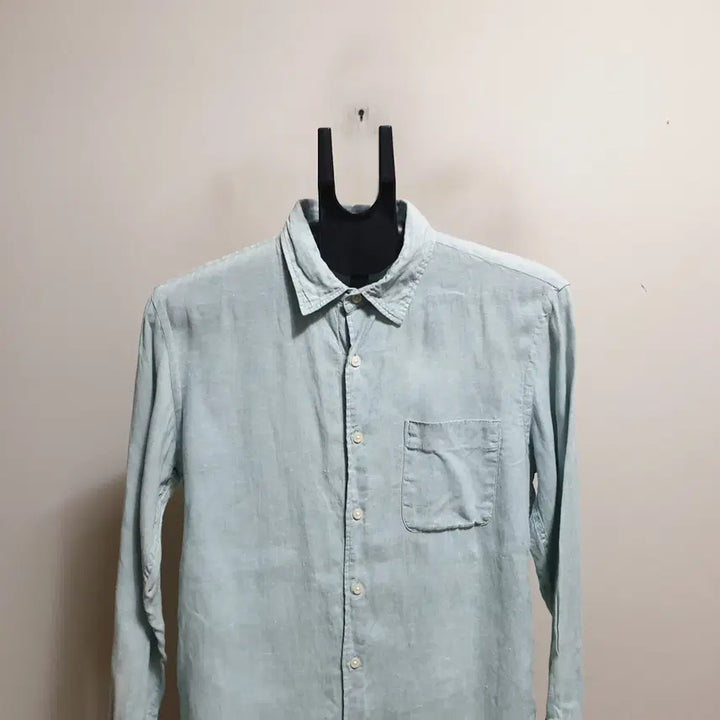 [BUNJANG] Uniqlo Linen Shirt / 유니클로 마 남방셔츠/100