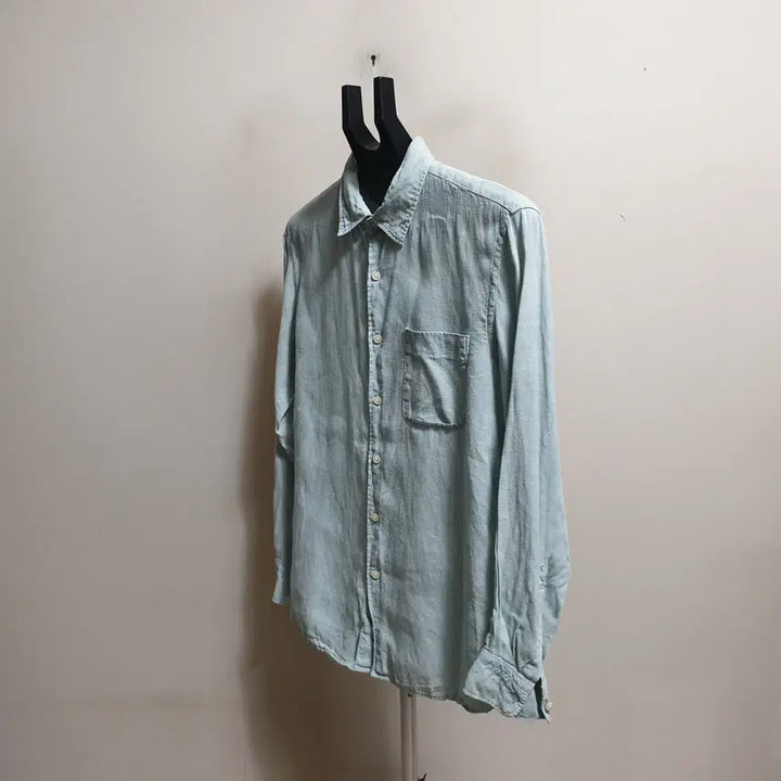 [BUNJANG] Uniqlo Linen Shirt / 유니클로 마 남방셔츠/100