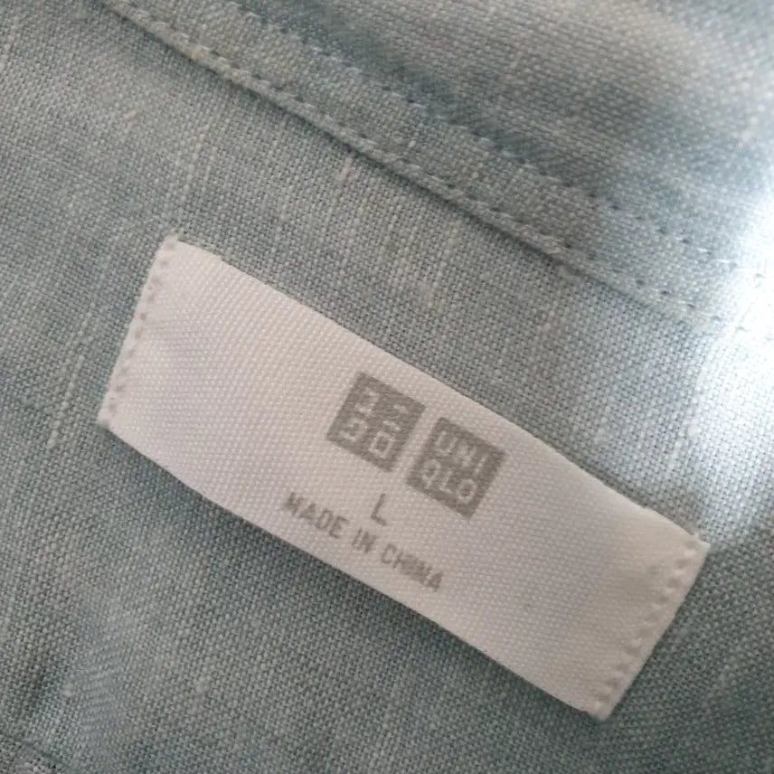 [BUNJANG] Uniqlo Linen Shirt / 유니클로 마 남방셔츠/100