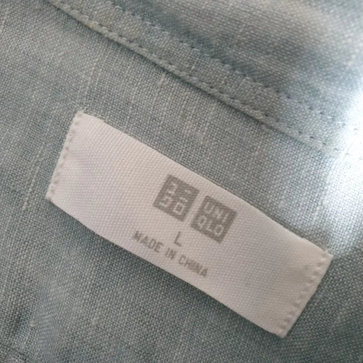 [BUNJANG] Uniqlo Linen Shirt / 유니클로 마 남방셔츠/100