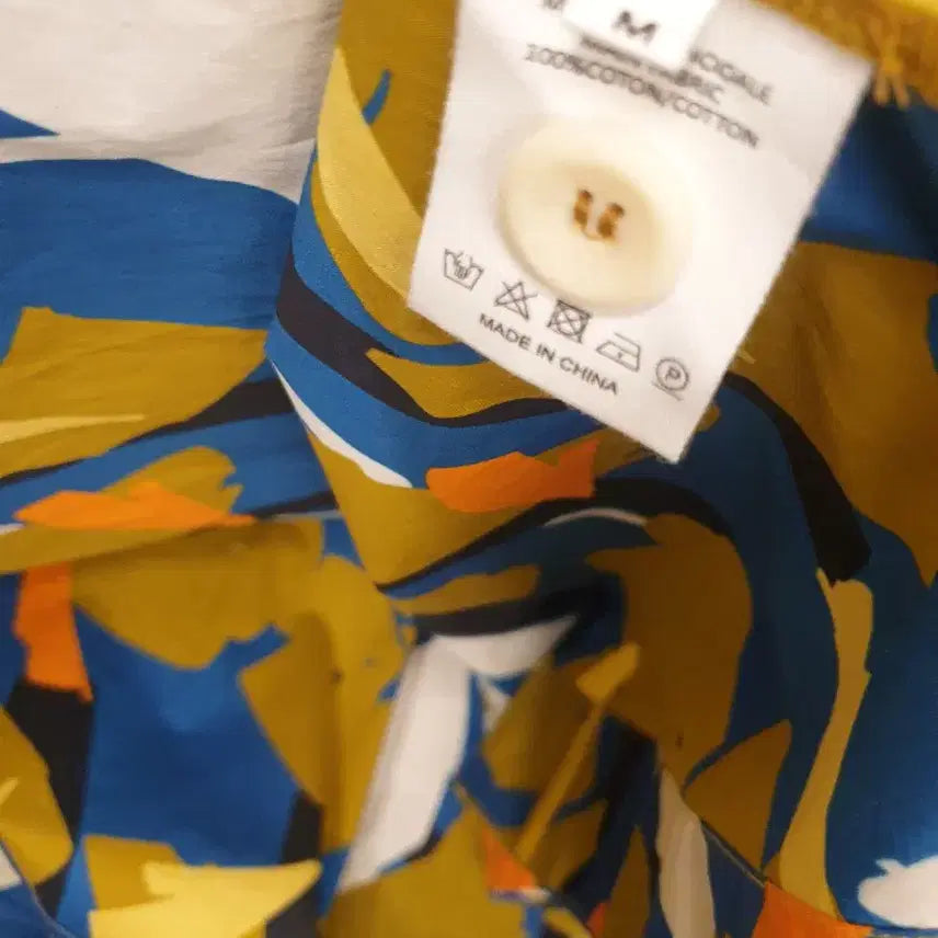 [BUNJANG] Floral Pattern Cotton A-Line Dress / 55)플라워 패턴 코튼 A라인 원피스