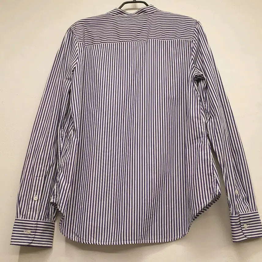 [BUNJANG] LAUREN Ralph Lauren Purple Striped Shirt / 55) LAUREN Ralph Lauren 랄프로렌 로렌 퍼플 스트라이프