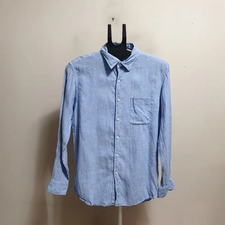 [BUNJANG] Uniqlo Linen Shirt / 유니클로 마 남방셔츠/100