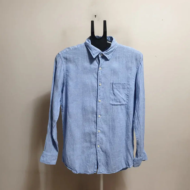 [BUNJANG] Uniqlo Linen Shirt / 유니클로 마 남방셔츠/100
