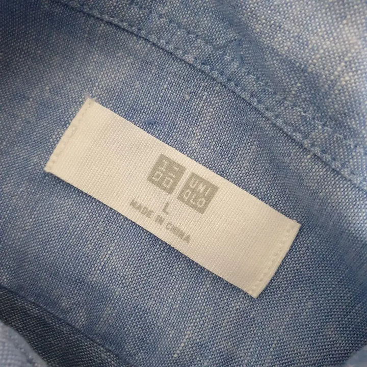 [BUNJANG] Uniqlo Linen Shirt / 유니클로 마 남방셔츠/100