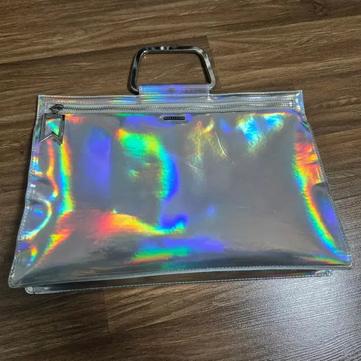 [BUNJANG] And See You Hologram Briefcase / Clutch Bag / 앤드씨유 홀로그램 서류가방 / 클러치백