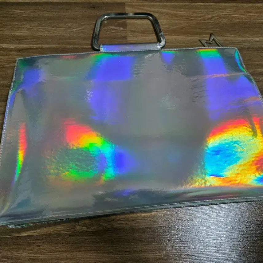 [BUNJANG] And See You Hologram Briefcase / Clutch Bag / 앤드씨유 홀로그램 서류가방 / 클러치백