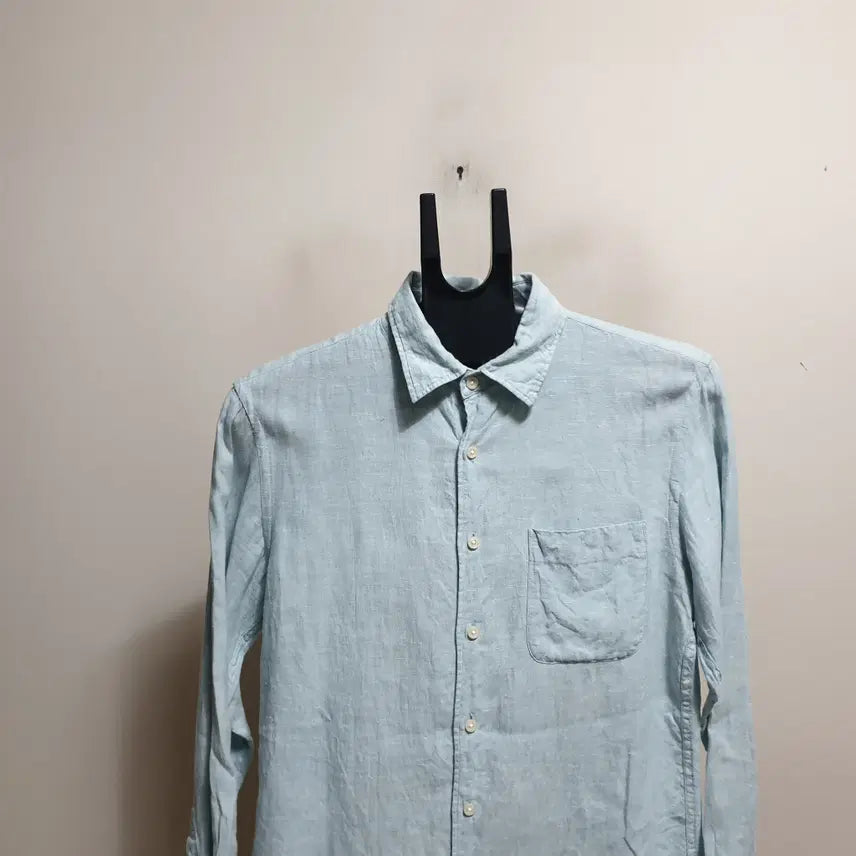 [BUNJANG] Uniqlo Linen Shirt / 유니클로 마 남방셔츠/95