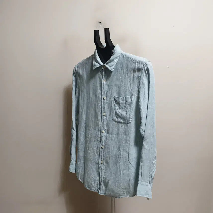 [BUNJANG] Uniqlo Linen Shirt / 유니클로 마 남방셔츠/95