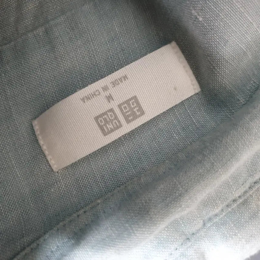 [BUNJANG] Uniqlo Linen Shirt / 유니클로 마 남방셔츠/95