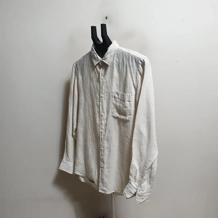 [BUNJANG] Uniqlo Linen Shirt (Size 100) / 유니클로 마 남방셔츠/100