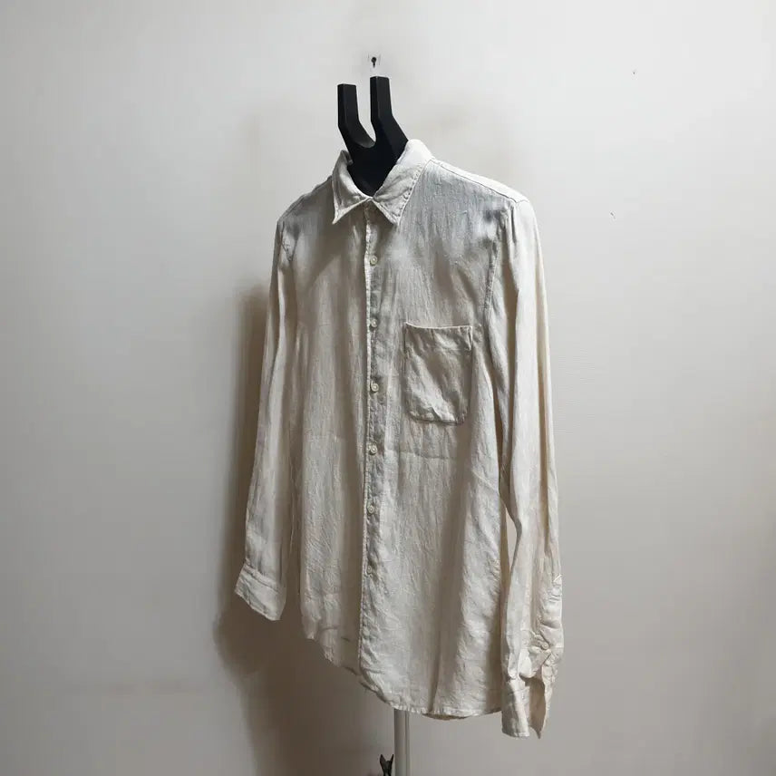 [BUNJANG] Uniqlo Linen Shirt (Size 100) / 유니클로 마 남방셔츠/100