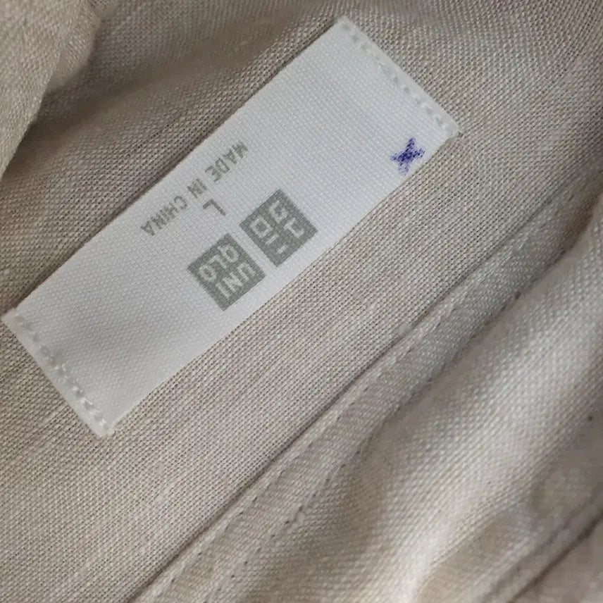 [BUNJANG] Uniqlo Linen Shirt (Size 100) / 유니클로 마 남방셔츠/100