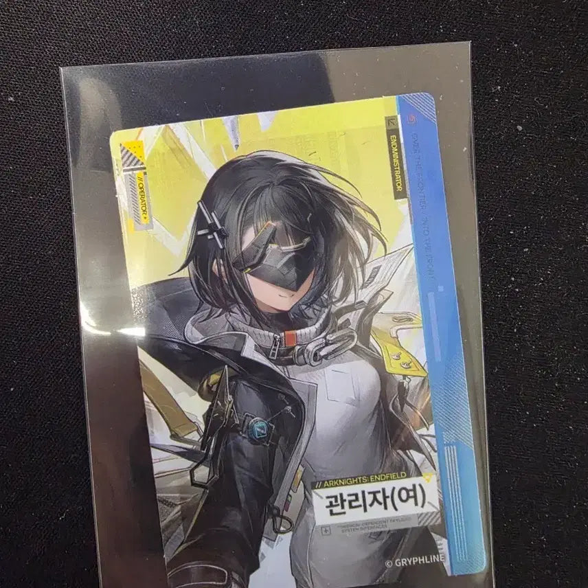[BUNJANG] Arknights Endfield Manager Photocard / 명일방주 엔드필드 관리자 포토카드