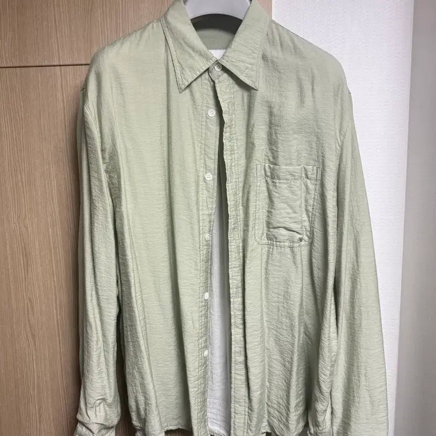 [BUNJANG] Toni Wek Green Shirt XL / 토니웩 24ss 그린셔츠 xl
