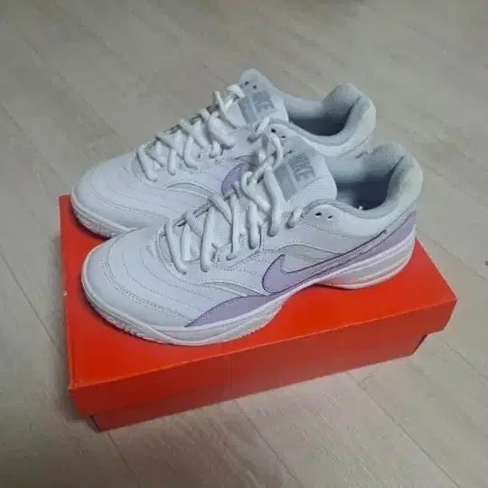 [BUNJANG] Nike Initiator White Lavender Sneakers / 나이키 흰/보라 운동화 새상품