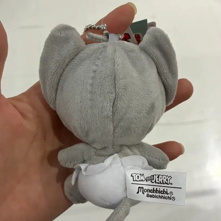 [BUNJANG] Tom and Jerry Monchhichi Baby Chichi Keychain / 톰과제리 몬치치키링 베비치치키링 정품 새상품