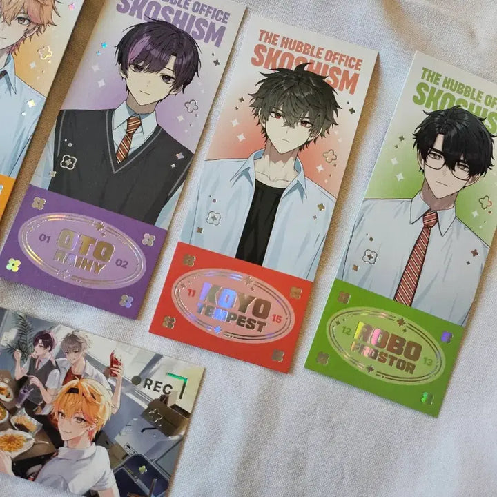 [BUNJANG] SCSSM Character Ticket Card Set / 스코시즘 티켓 카드 세트