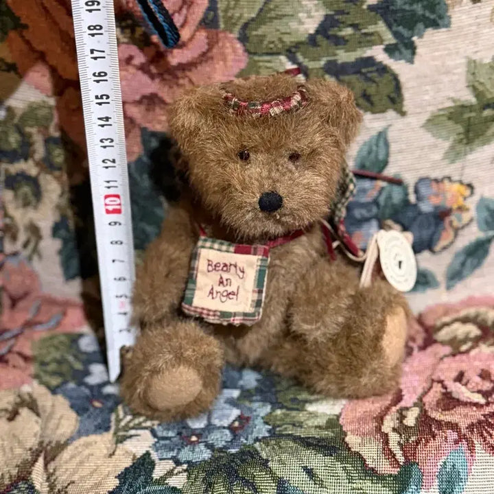 [BUNJANG] Vintage "Bearly An Angel" Teddy Bear Plush / 빈티지 테디베어 인형 "Bearly An Angel" 곰인형