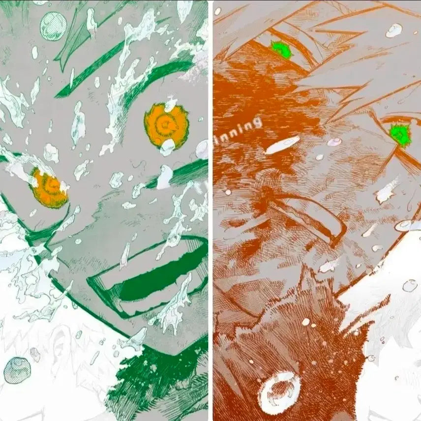 [SOLD OUT] 현물) 히로아카 나히아 원화전  미도리야  데쿠 바쿠고 포스터