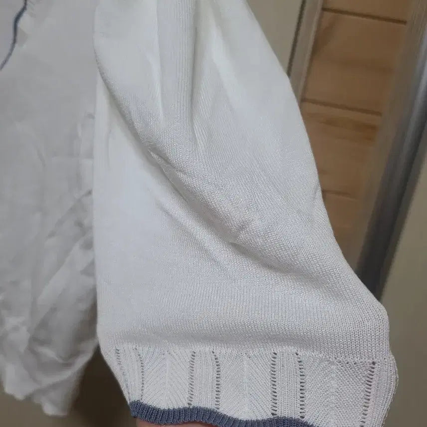 [BUNJANG] Crop Cotton Shoulder Cardigan / 크롭 면 어깨벌른가디건:귀엽고 쫀쫀하고 고급딥니다