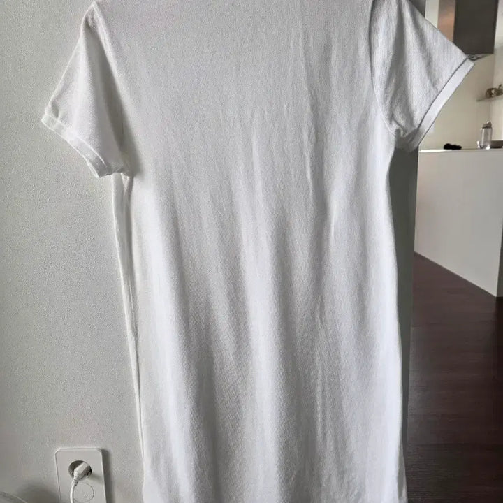 [BUNJANG] Polo Ralph Lauren White Short Sleeve Polo Dress / 폴로 랄프로렌 화이트 반팔 폴로 원피스