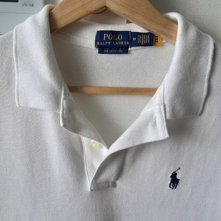 [BUNJANG] Polo Ralph Lauren White Short Sleeve Polo Dress / 폴로 랄프로렌 화이트 반팔 폴로 원피스