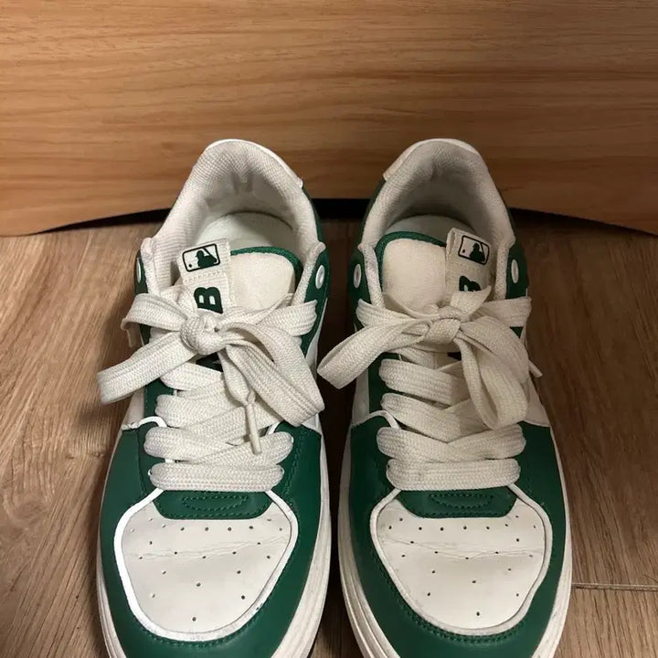 [BUNJANG] MLB Chunky Liner Green Sneakers / MLB 청키라이너 그린 신발