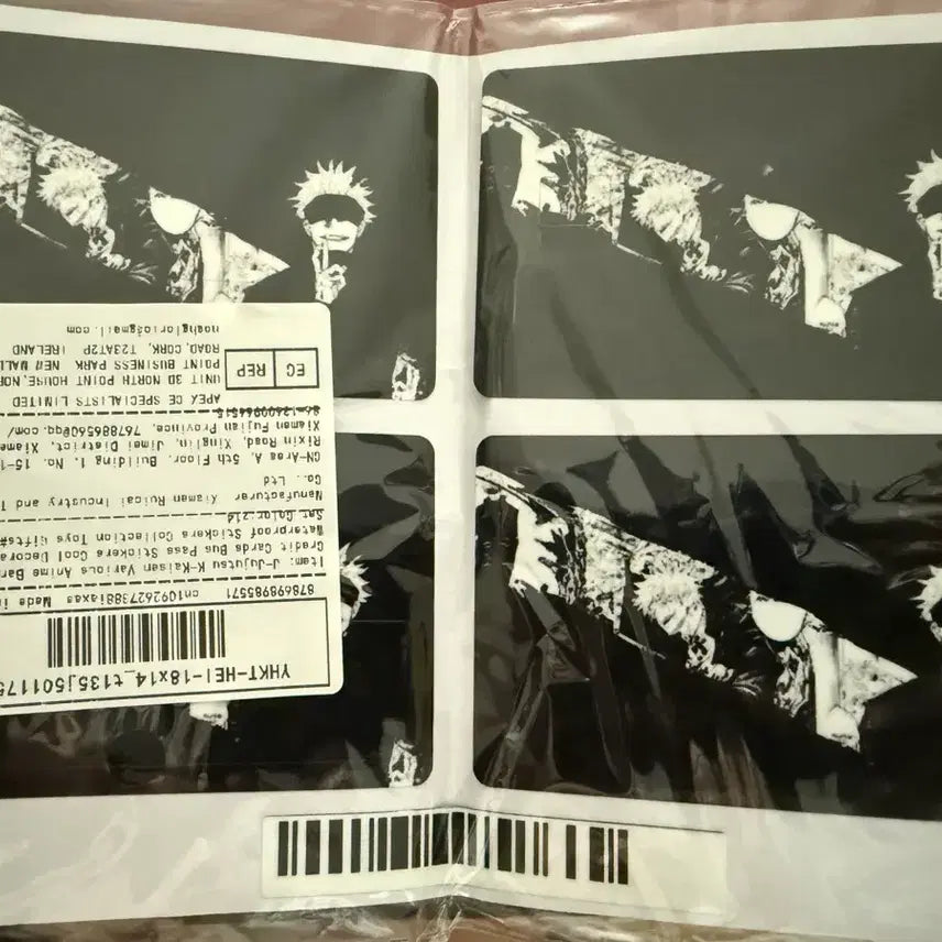 [BUNJANG] Jujutsu Kaisen Satoru Gojo Card Cover Sticker / 주술회전 고죠사토루 카드 커버 스티커