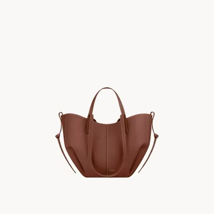 [SOLD OUT] 폴렌느 심 미니 토트백 꼬냑 풀세트