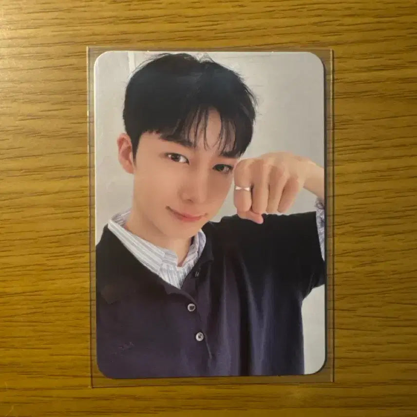 [SOLD OUT] 몬스타엑스 형원 10주년 팝업 모놀로그 반지 포카