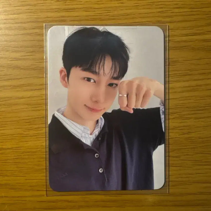 [SOLD OUT] 몬스타엑스 형원 10주년 팝업 모놀로그 반지 포카