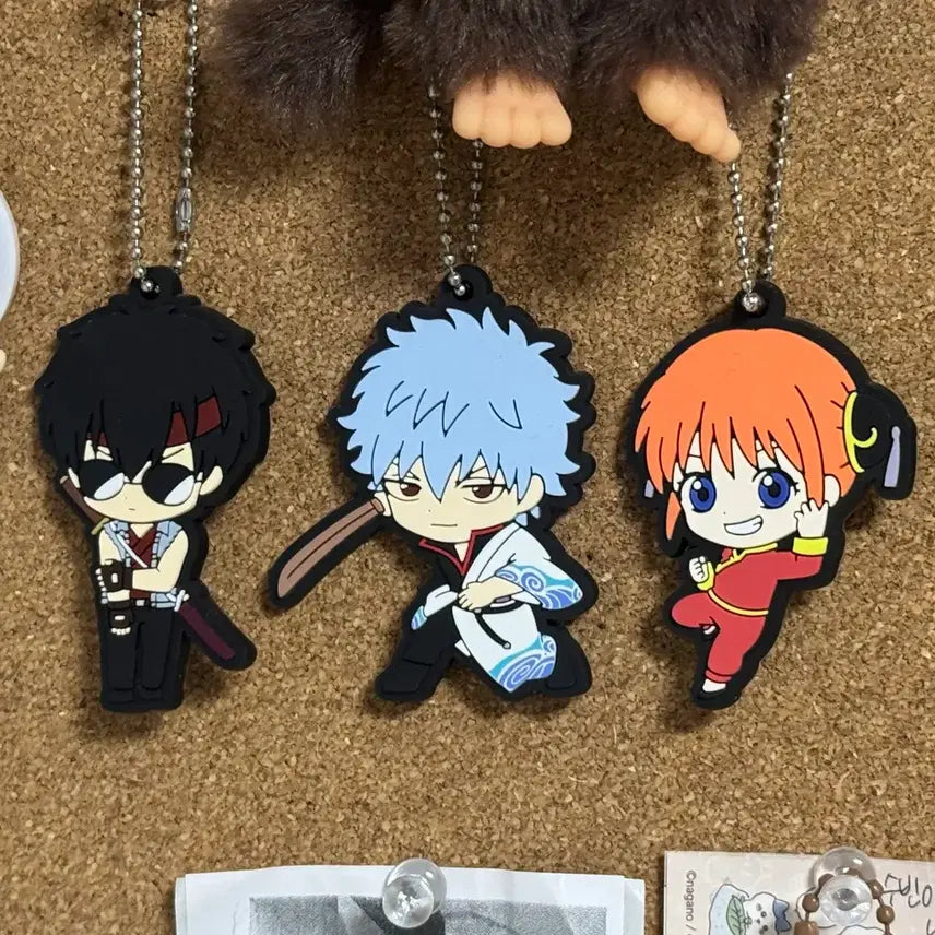 [BUNJANG] Gintama Rubber Strap Bundle Set / 은혼 러버스트랩 가챠 긴토키 히지카타 톳시 카구라 일괄