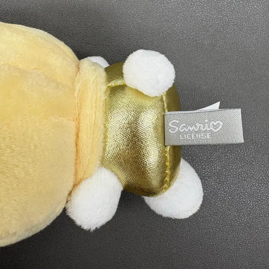 [BUNJANG] Sanrio My Melody Gold Keyring Plush Doll / (미사용 15cm) 산리오 마이멜로디 골드 키링 인형