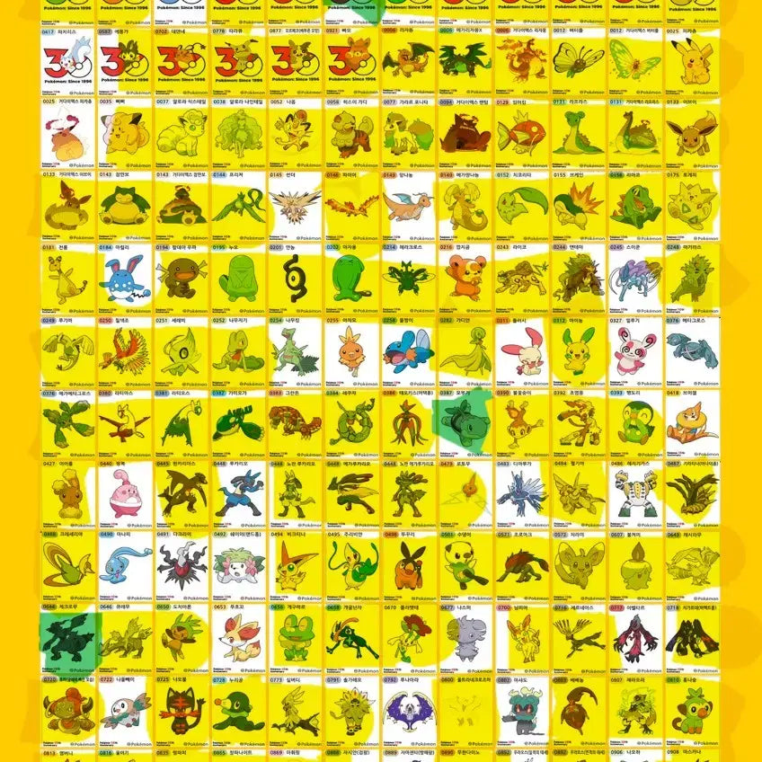 [BUNJANG] Pokemon Season 5 30th Anniversary Logo Mimikyu Sticker / 포켓몬시즌5 30주년로고 따라큐 판매합니다