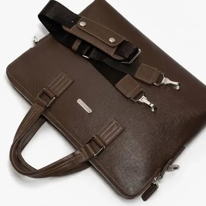 [BUNJANG] American Tourister Saffiano Leather Briefcase / 아메리칸투어리스터 사피아노 서류가방
